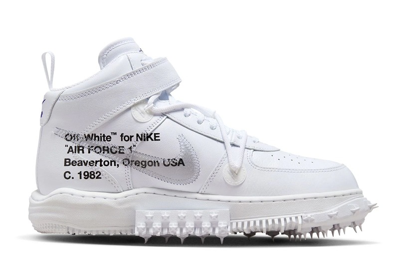Off-White x Nike Air Force 1 Mid Graffiti Sample